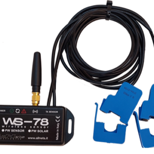Sensore WS-78 Wireless a 2 pinze, per wall box WB-50, per la gestione della potenza di ricarica (alimentazione USB )